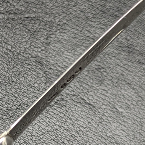 1895年 英国アンティーク 白蝶貝ハンドル 純銀ブレード 折りたたみペンナイフ Mappin Brothers