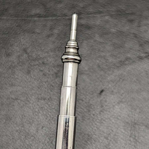 1892年 英国アンティーク 純銀製マジックペンシル 伸縮式63-140mm Frederick Charles Berkeley