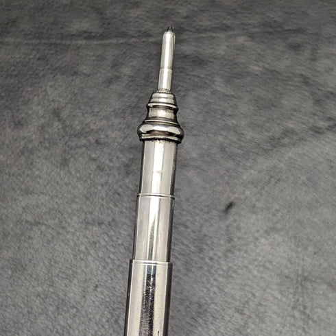 1892 年英國古董純銀魔術鉛筆伸縮式 63-140 毫米 Frederick Charles Berkeley