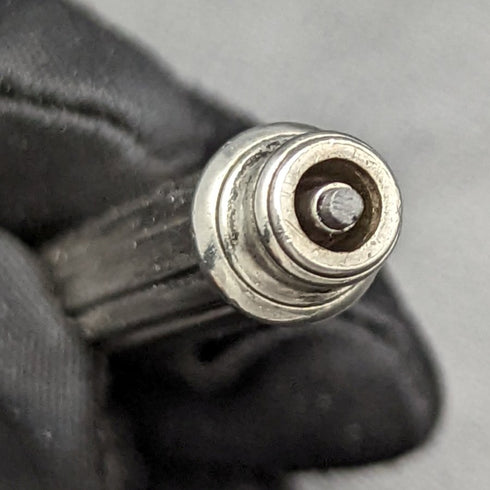 1900 年左右英國古董純銀魔術鉛筆伸縮式 45-83 毫米 S.MORDAN