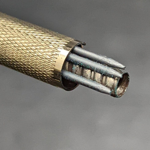 British Vintage Yard O 紅卷金自動鉛筆盒裝