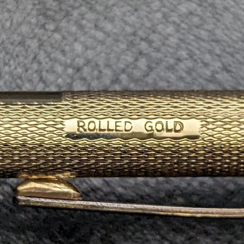 British Vintage Yard O 紅卷金自動鉛筆盒裝