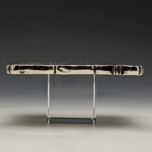 1884 年英國古董純銀(925 銀)花卉雕刻名片盒 68 克 George Unite