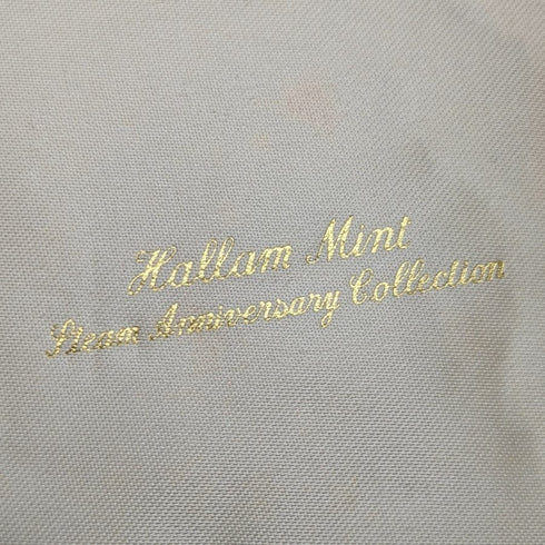 1979 Made in England Pure Silver (925 Silver) Locomotive Engraving Set of 6 Teaspoons C&C Co Case