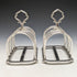 1921 British Antique Pure Silver (925 Silver) Toast Rack Pair Total 216g Hukin & Heath