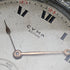 Reloj de bolsillo Cyma vintage, mecánico, caja plateada, en buen estado de funcionamiento, con cadena.