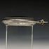 Vintage Good Working Swiss Saturno Art Deco Decorated Silver Side Pocket Watch