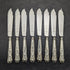 英國復古鍍銀手柄不銹鋼刀片餐具 8x2 套裝 Viners