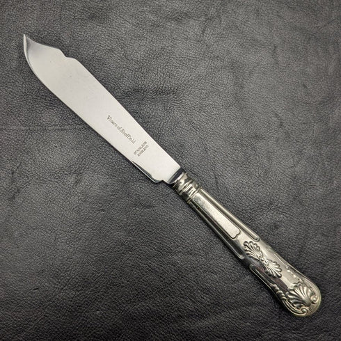 英國復古鍍銀手柄不銹鋼刀片餐具 8x2 套裝 Viners