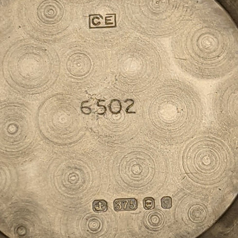 1981 British vintage working fine Garrard K9 solid gold case 3 hands mechanical men's watch