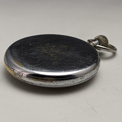 1940年頃 ヴィンテージ 動作良好 ジャガー・ルクルト ブロードアロー WW2 英国ミリタリー懐中時計