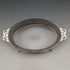 1926 British Vintage Pure Silver & Glass Inner Butter Dish 163g Walker & Hall