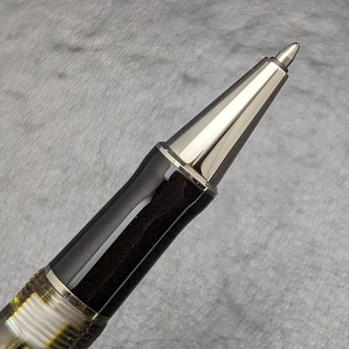 英国製 パーカー(PARKER) デュオフォールド ローラーボールペン グリーンチェック 箱入り