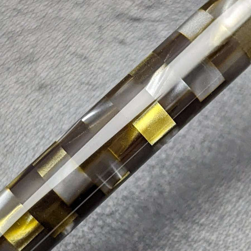 英国製 パーカー(PARKER) デュオフォールド ローラーボールペン グリーンチェック 箱入り