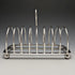 Around 1900 British Antique Silver Plate Large Toast Rack 438g