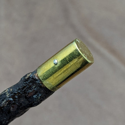 1908年 英国アンティーク 紳士用ステッキ 杖 鹿角クラッチハンドル 85cm