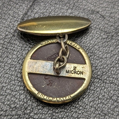 英国ヴィンテージ ウェッジウッド馬レリーフ 純銀製 カフリンクス ケース入り