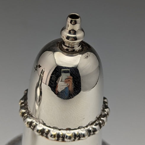 英国ヴィンテージ シルバープレート 調味料入れ ペア