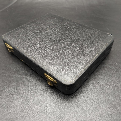 1958 British vintage sterling silver teaspoon set of 6 in a case