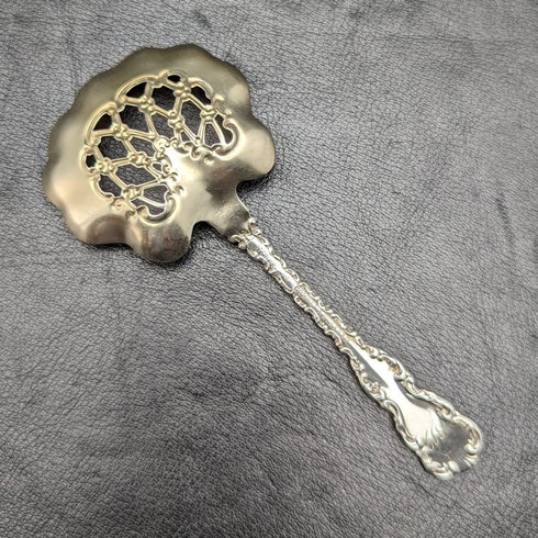 1899 American Antique Sterling Silver Bonbon Spoon COWELL & HUBBARD