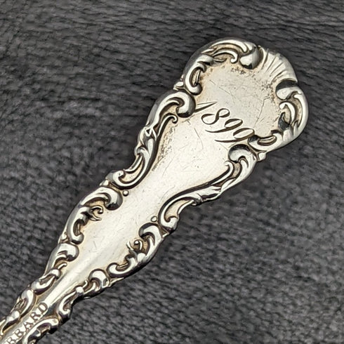 1899 American Antique Sterling Silver Bonbon Spoon COWELL & HUBBARD