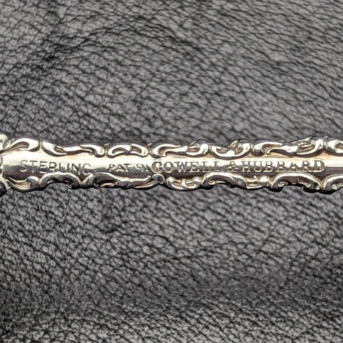 1899 American Antique Sterling Silver Bonbon Spoon COWELL & HUBBARD