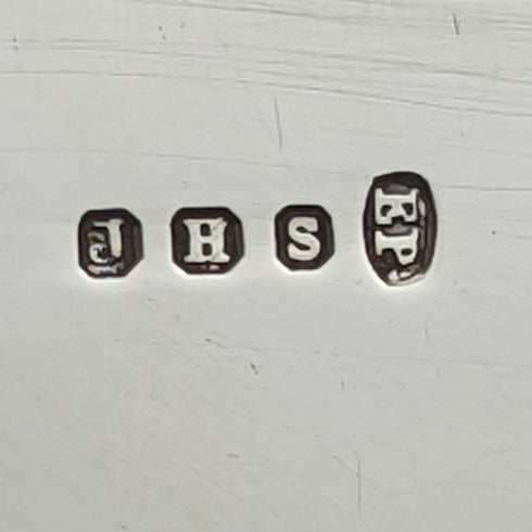 英国アンティーク シルバープレート製 フィッシュサーバーセット 白蝶貝ハンドル