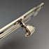 British Antique Silver Plate Card Tray Diameter 25.5cm 475g