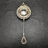 Vintage silver-plated tea strainer