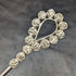 Vintage silver-plated tea strainer