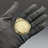Vintage Swiss HELVETIA gold-plated case pocket watch works well