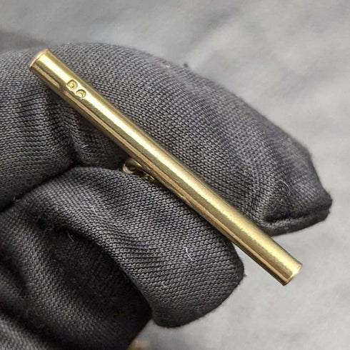 British Vintage Gold Plated Double Albert Chain