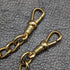 British Vintage Gold Plated Double Albert Chain