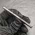 1904 British Antique Pure Silver Handle Folding Mini Knife with Ruler