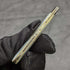 1896 British Antique White Pearl Shell Handle Pure Silver Blade Folding Pen Knife
