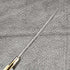 1896 British Antique White Pearl Shell Handle Pure Silver Blade Folding Pen Knife