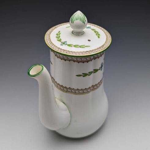 First half of the 20th century British Minton bone china coffee pot