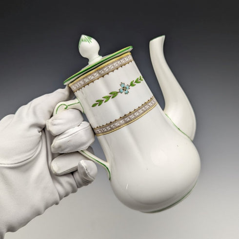 First half of the 20th century British Minton bone china coffee pot