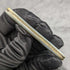 1921 British Antique White Pearl Shell Engraving Handle Pure Silver Blade Folding Pen Knife