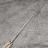1921 British Antique White Pearl Shell Engraving Handle Pure Silver Blade Folding Pen Knife