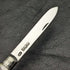 1902 British Antique White Pearl Carved Handle Pure Silver Blade Folding Pen Knife