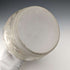 British vintage cut glass biscuit barrel silver plate lid 803g