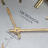 British vintage Benson men's wristwatch gold plated case 17 stones works well
