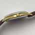 British vintage Benson men's wristwatch gold plated case 17 stones works well