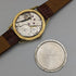 British vintage Benson men's wristwatch gold plated case 17 stones works well