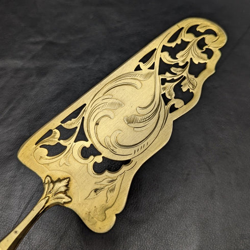 フレンチアンティーク 純銀ハンドル ケーキサーバ