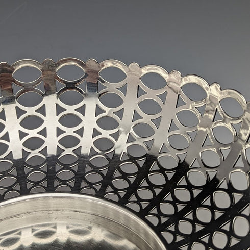 1911 年英國古董純銀碗形耳環裝飾 452 克 MAPPIN & WEBB