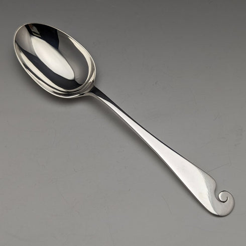 1909 British Antique Sterling Silver Bowl & Spoon Set in BOX