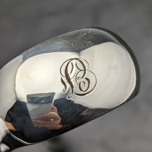 1864年 英国アンティーク 純銀製 シュガートング スコットランド