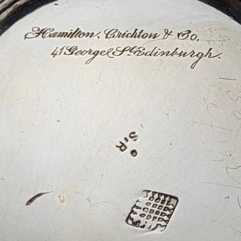 1865年頃 英国アンティーク シルバープレート製 クリームジャグ